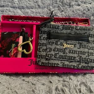 Juicy Couture keychain coin purse